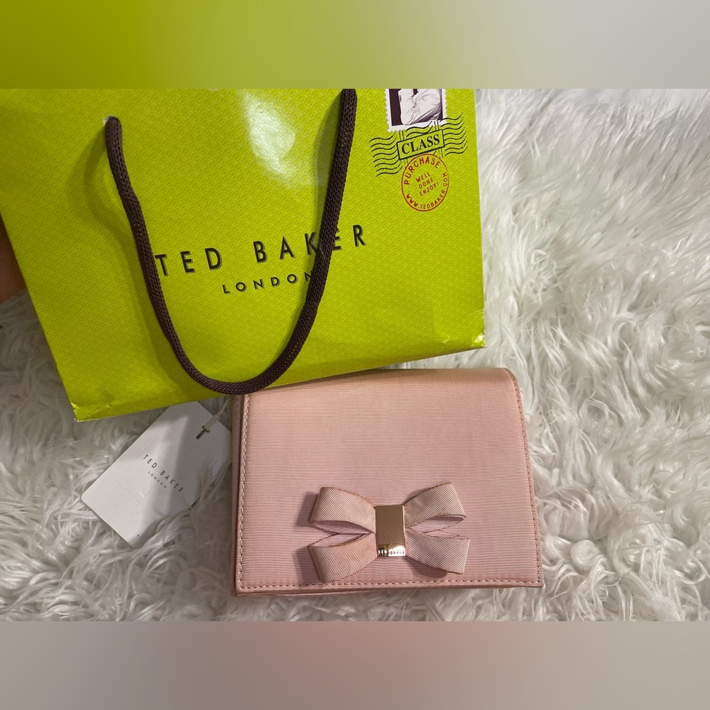 NWT Ted Baker Pink Bow Crossbody